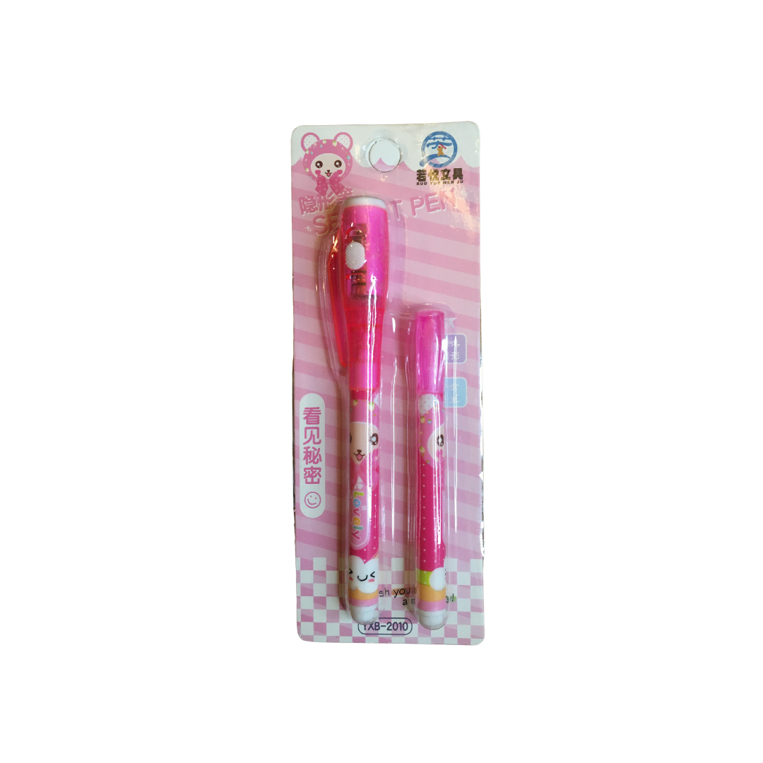 Bolígrafo con tinta invisible - Todo Pink